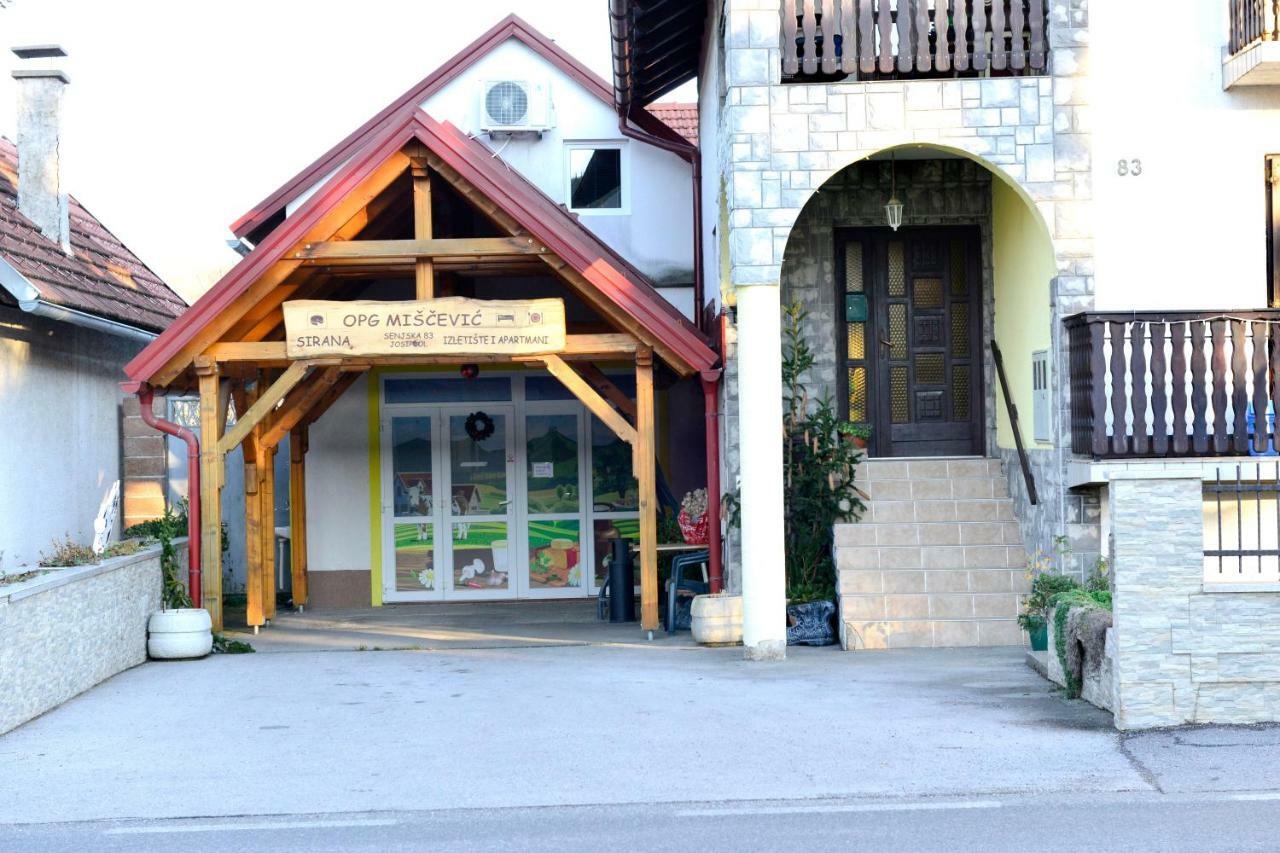 Apartmani Miscevic Josipdol Kültér fotó